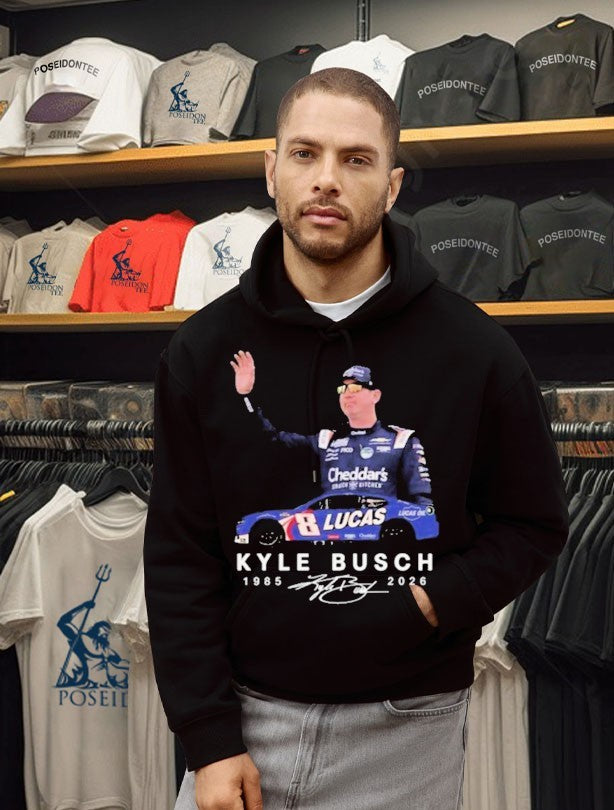 Kyle Busch 1985 2026 Signature T-shirt
