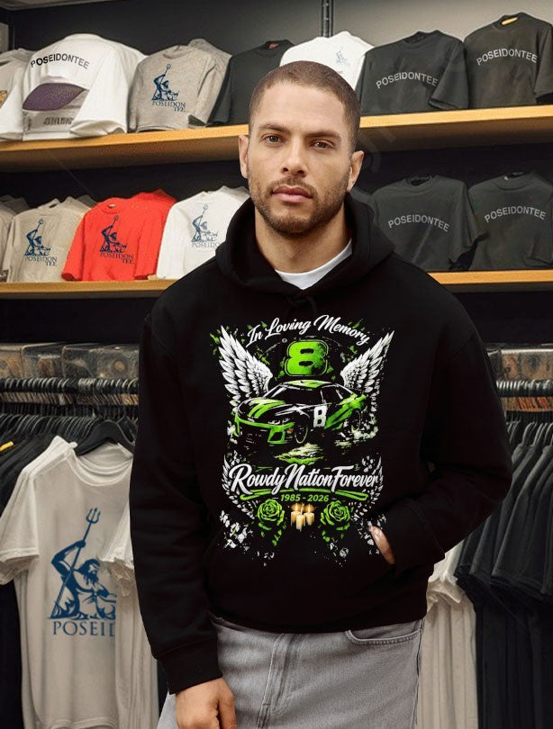Kyle Busch In Loving Memory Rowdy Nation Forever Polo T-shirt