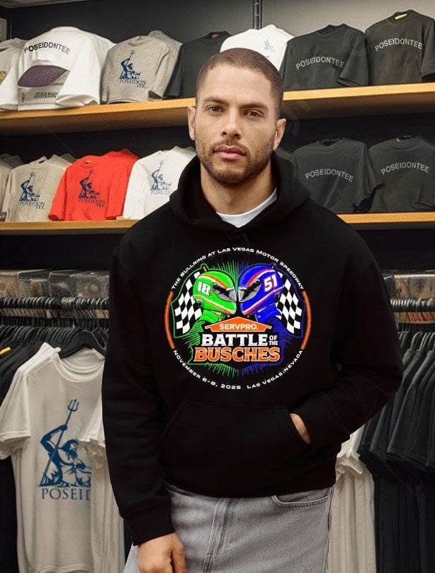 Kyle Buschs Wife Battle of the Busches T-shirt