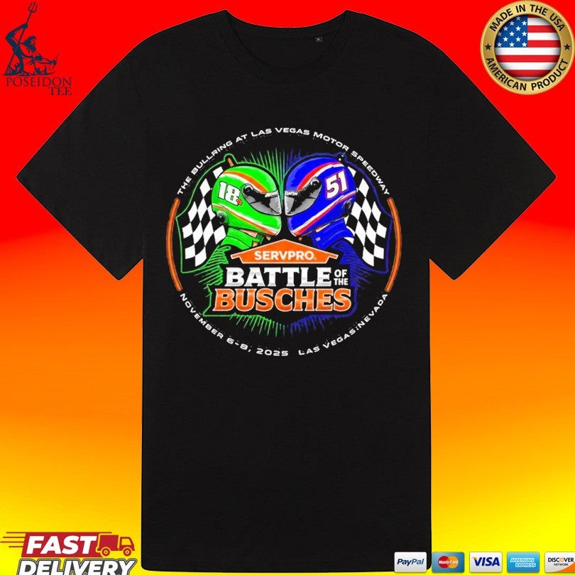 Kyle Buschs Wife Battle of the Busches T-shirt