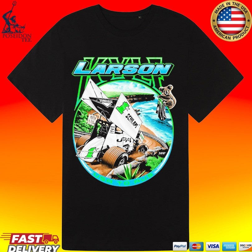 Kyle Larson Schlam Australian T-shirt
