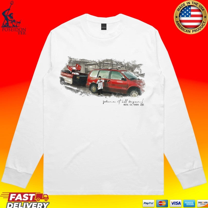 Kyle Larson Where It All Began 25th Anniversary T-shirt