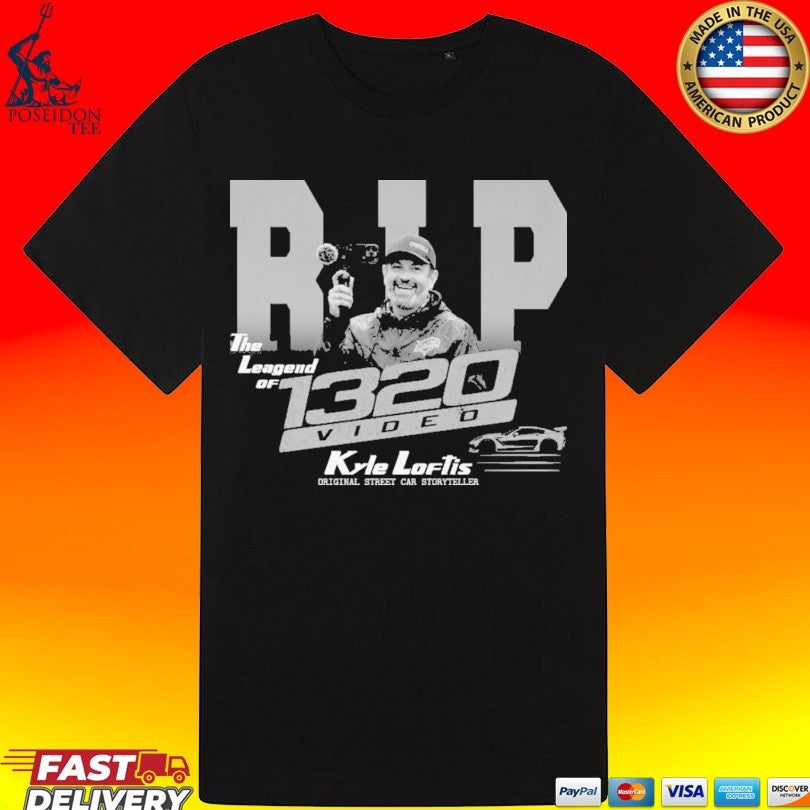 Kyle Loftis Memorial Legend Of 1320video Tribute T-shirt