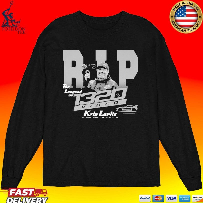 Kyle Loftis Memorial Legend Of 1320video Tribute T-shirt