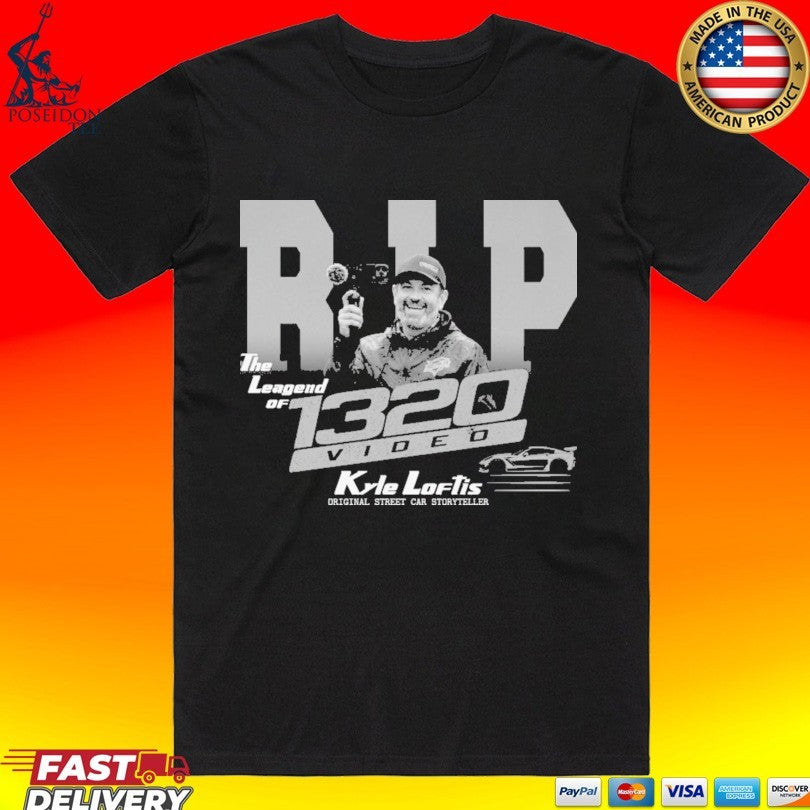 Kyle Loftis Memorial Legend Of 1320video Tribute T-shirt