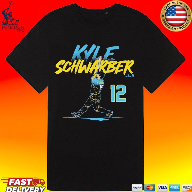 Kyle Schwarber Philly Slugger Swing Number T-shirt