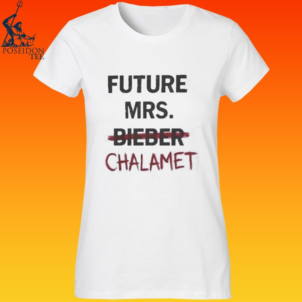 Kylie Future Mrs Bieber Chalamet T-shirt