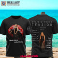 Kylie Minogue Tension Tour 2025 Black T-Shirt