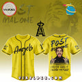 LA Angels x Post Malone Tour 2025 Baseball Jersey