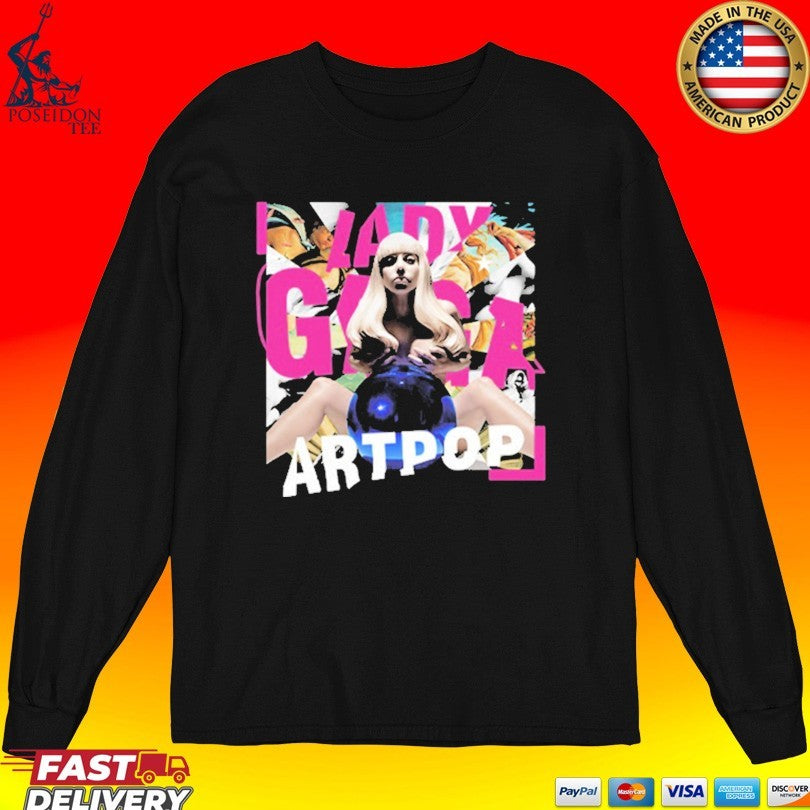Lady Gaga Artpop Album Tracklist T-shirt