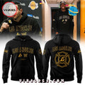 LAFD x Los Angeles Lakers Black Hoodie