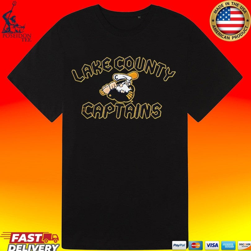 Lake County Captains Embroidered T-shirt