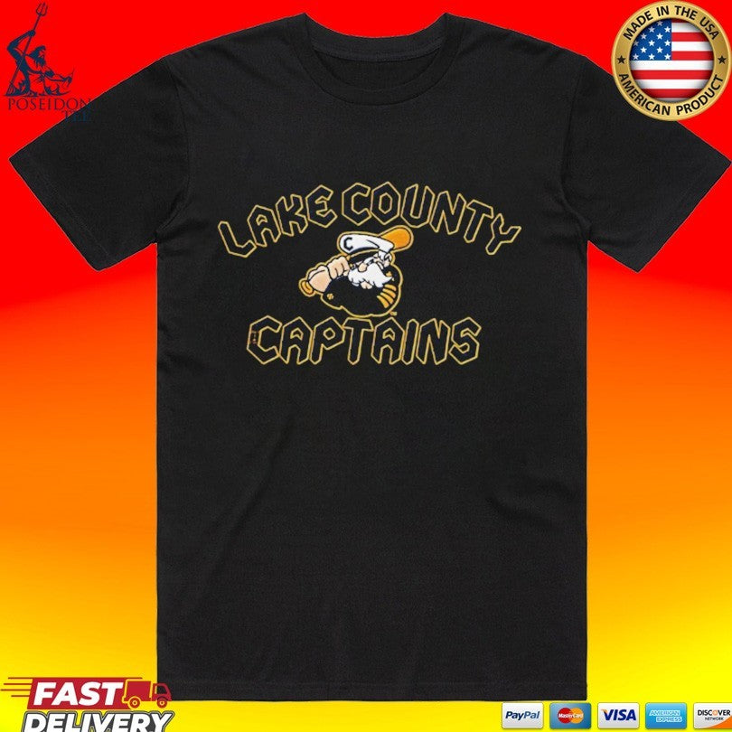 Lake County Captains Embroidered T-shirt
