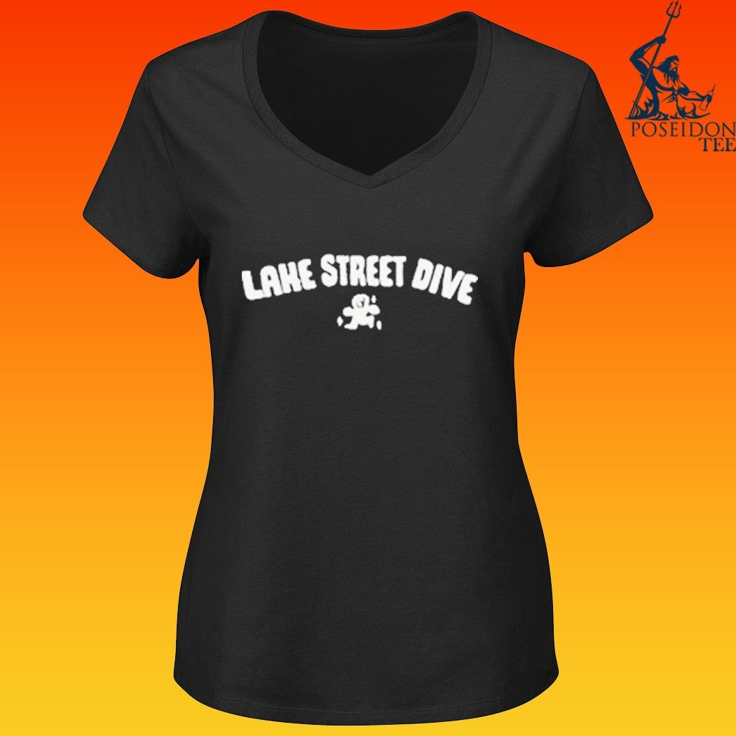 Lake Street Dive Embroidered Disco Man T-shirt
