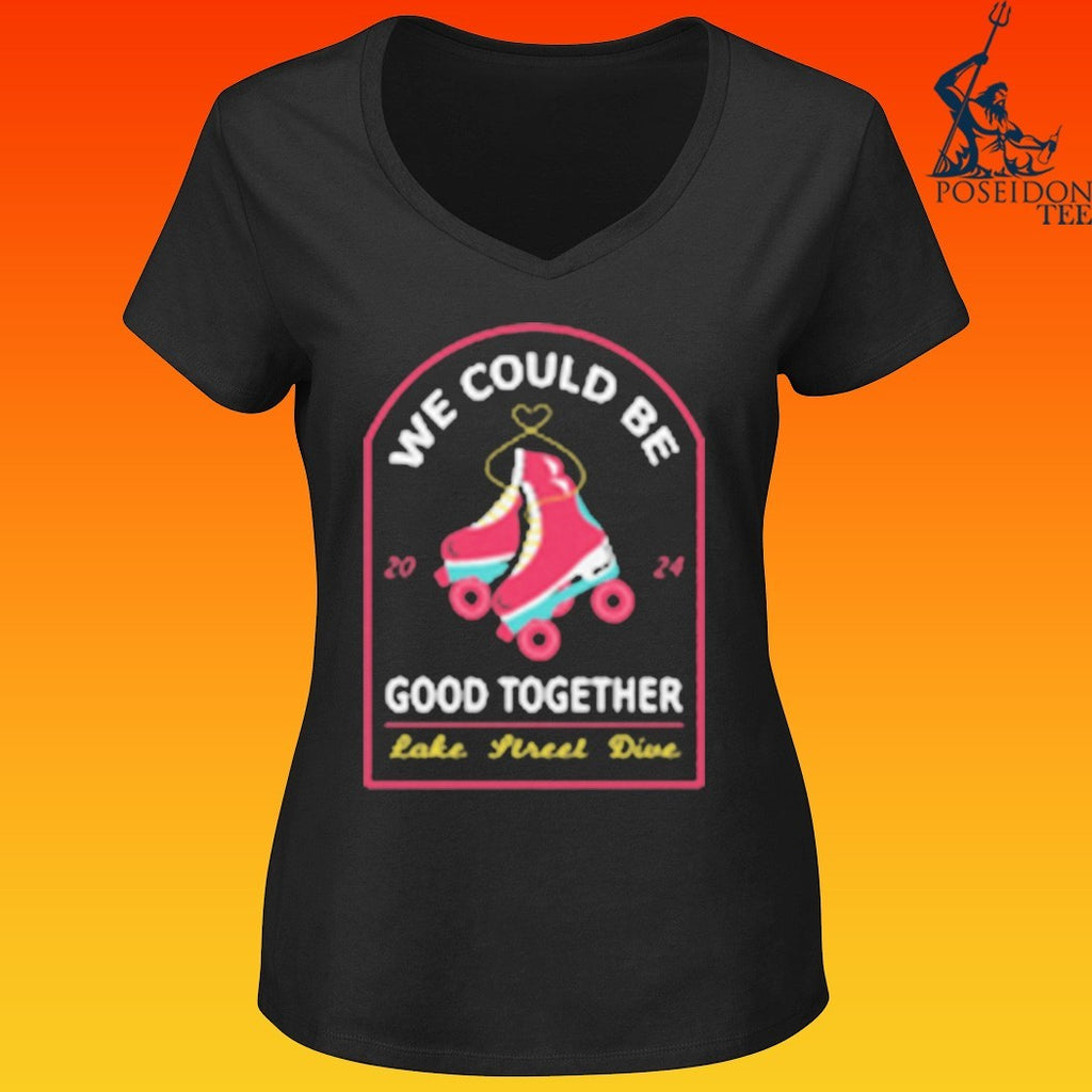 Lake Street Dive We Could Be Good Together Roller Skate T-shirt