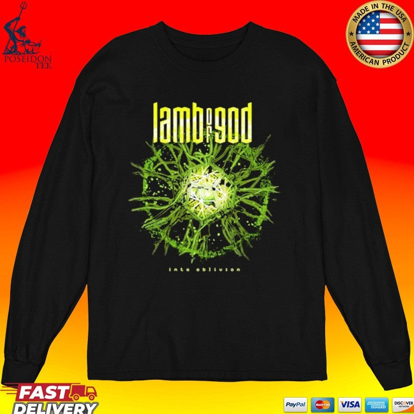 Lamb Of God Into Oblivion Burst T-shirt
