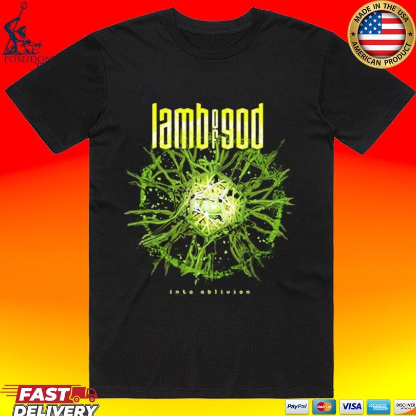 Lamb Of God Into Oblivion Burst T-shirt