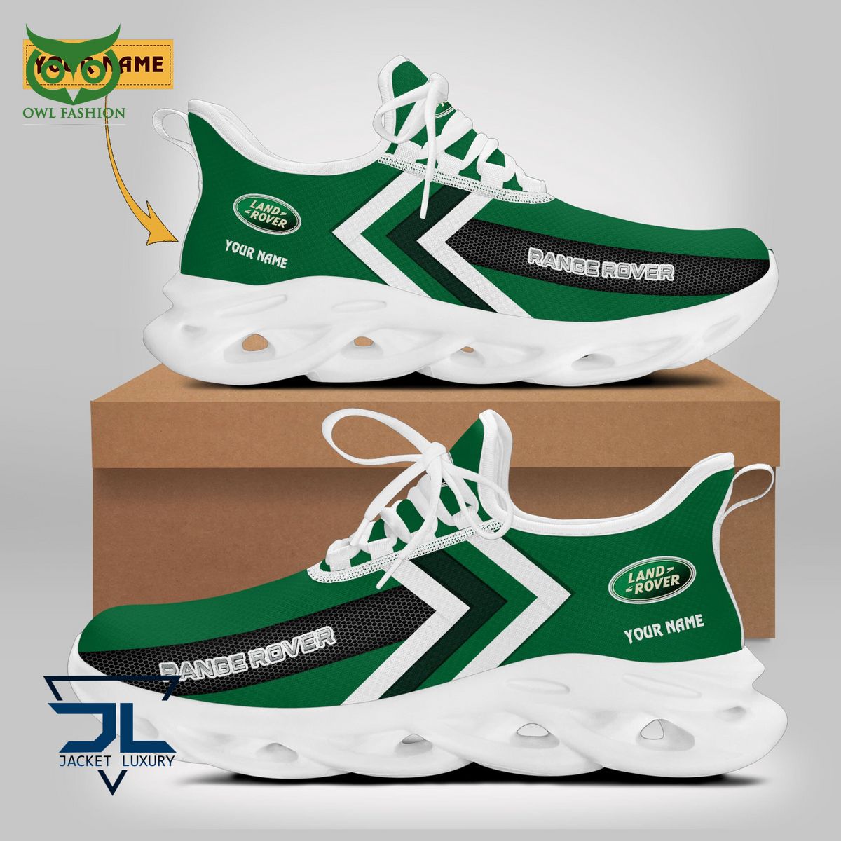 LAND ROVER Automobile Brand Personalized Max Soul Shoes