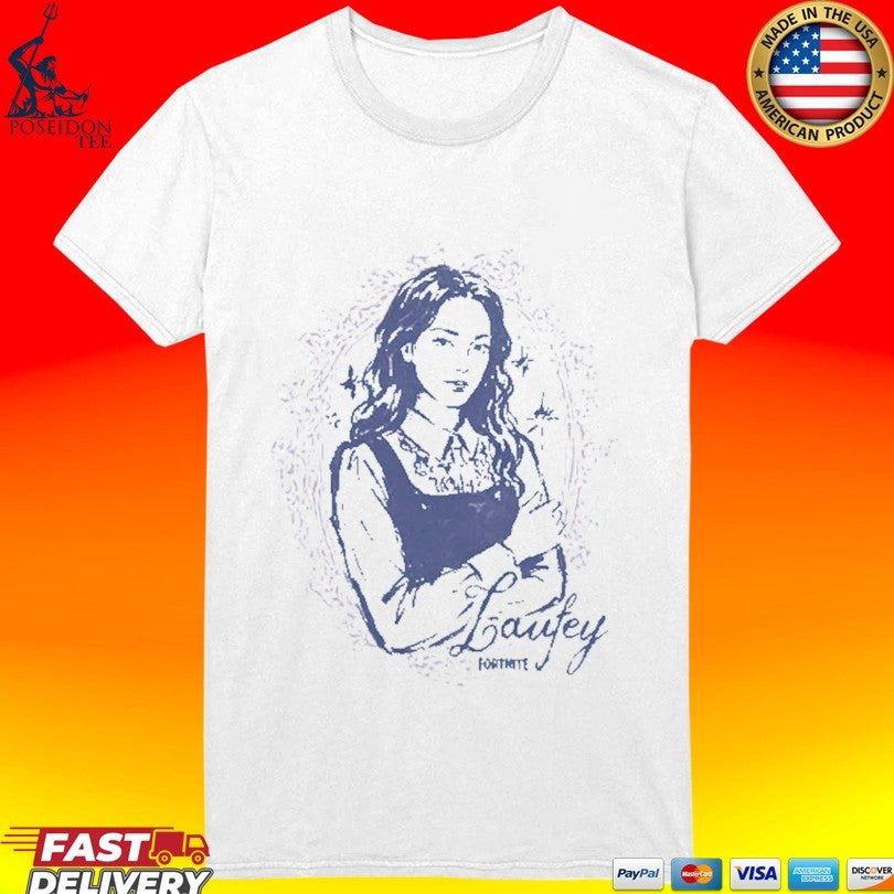 Laufey X Fortnite Mirror T-shirt