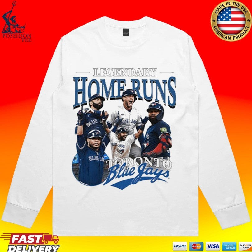 Legendary Home Runs Toronto Blue Jays T-shirt