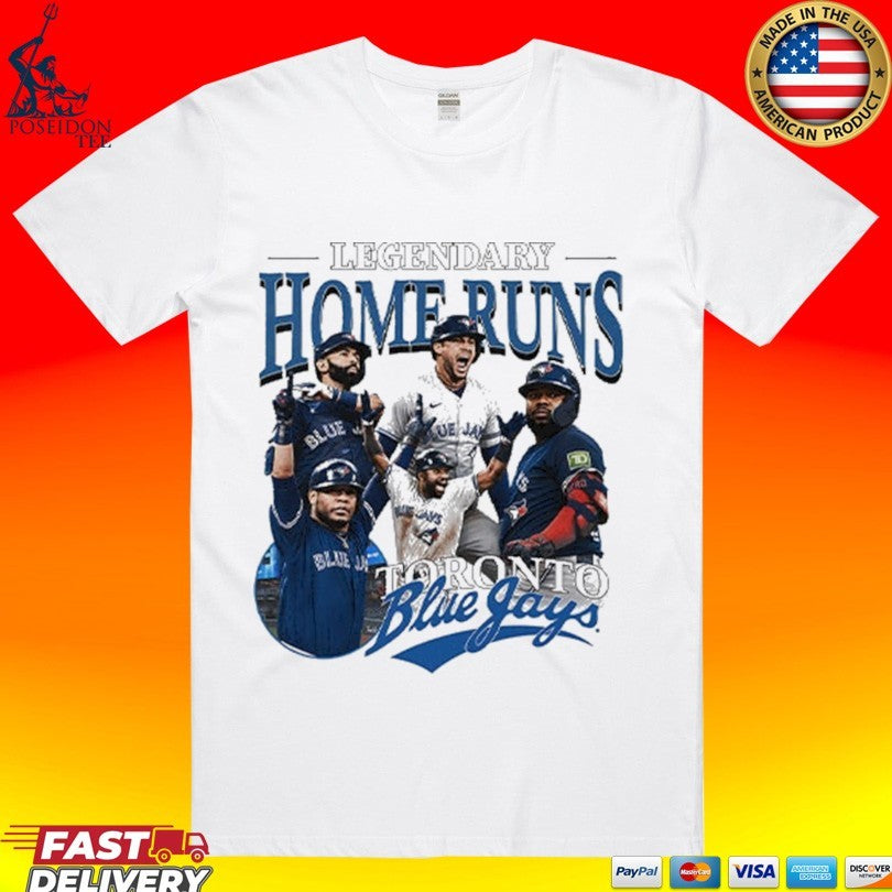 Legendary Home Runs Toronto Blue Jays T-shirt