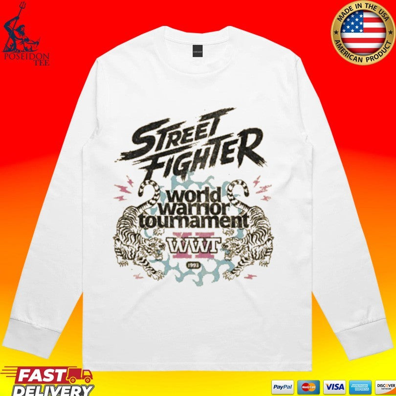 Legendary Street Fighter World Warrior Tournament Wet T-shirt