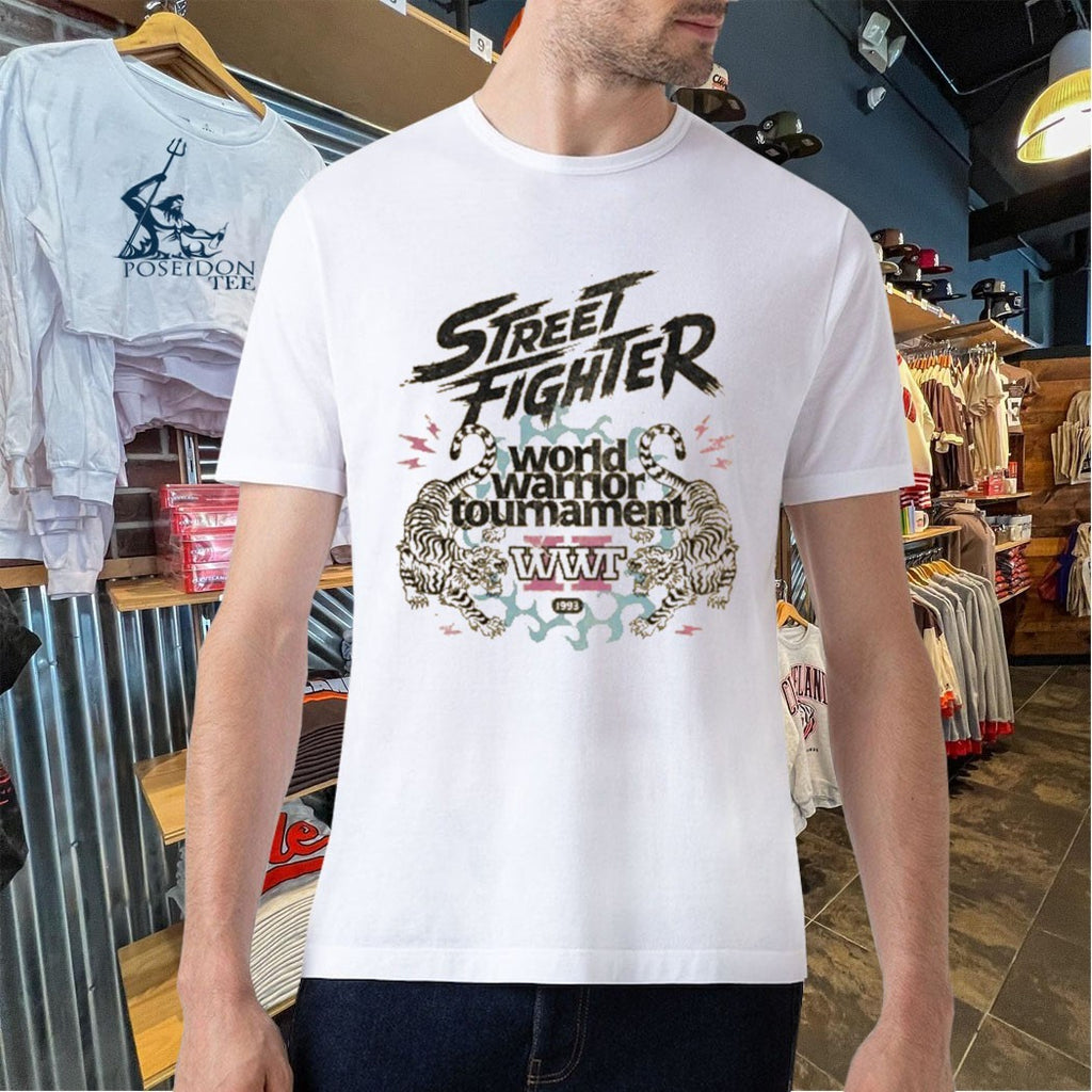 Legendary Street Fighter World Warrior Tournament Wet T-shirt