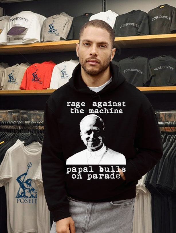 Leo Rage Against The Machine Papal Bulls On Parade T-shirt