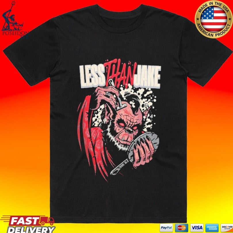 Less Than Jake Punk Werewolf T-shirt