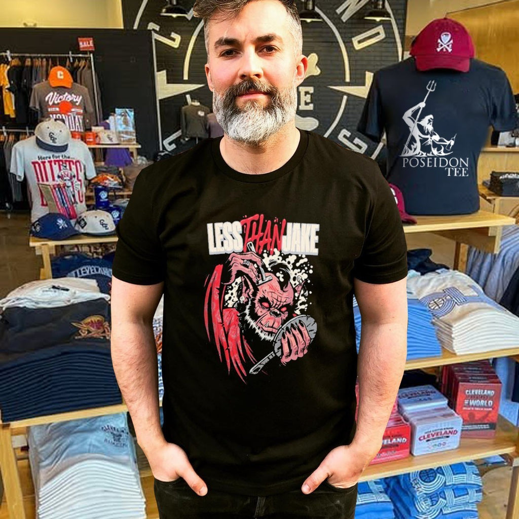 Less Than Jake Punk Werewolf T-shirt