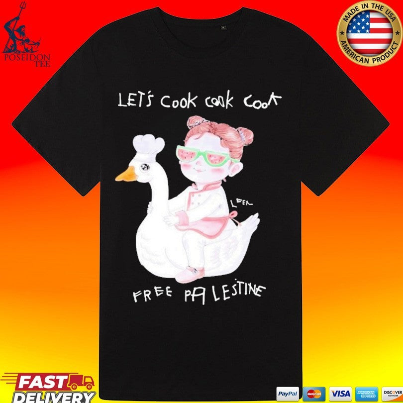 Let’S Cook Cook Cook Pfee Palestine T-shirt