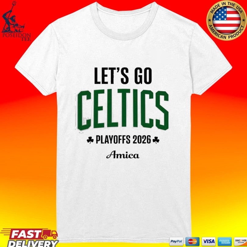 Let’s Go Celtics Basketball Playoffs 2026 T-shirt