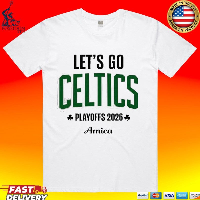 Let’s Go Celtics Basketball Playoffs 2026 T-shirt