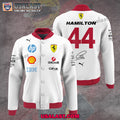 Lewis Hamilton Scuderia Ferrari Baseball Jacket