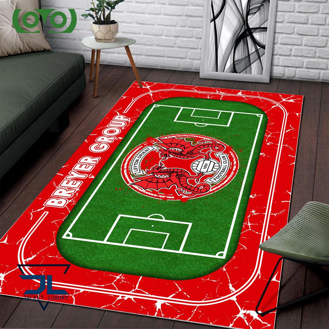 Leyton Orient EFL Championship Carpet Rug