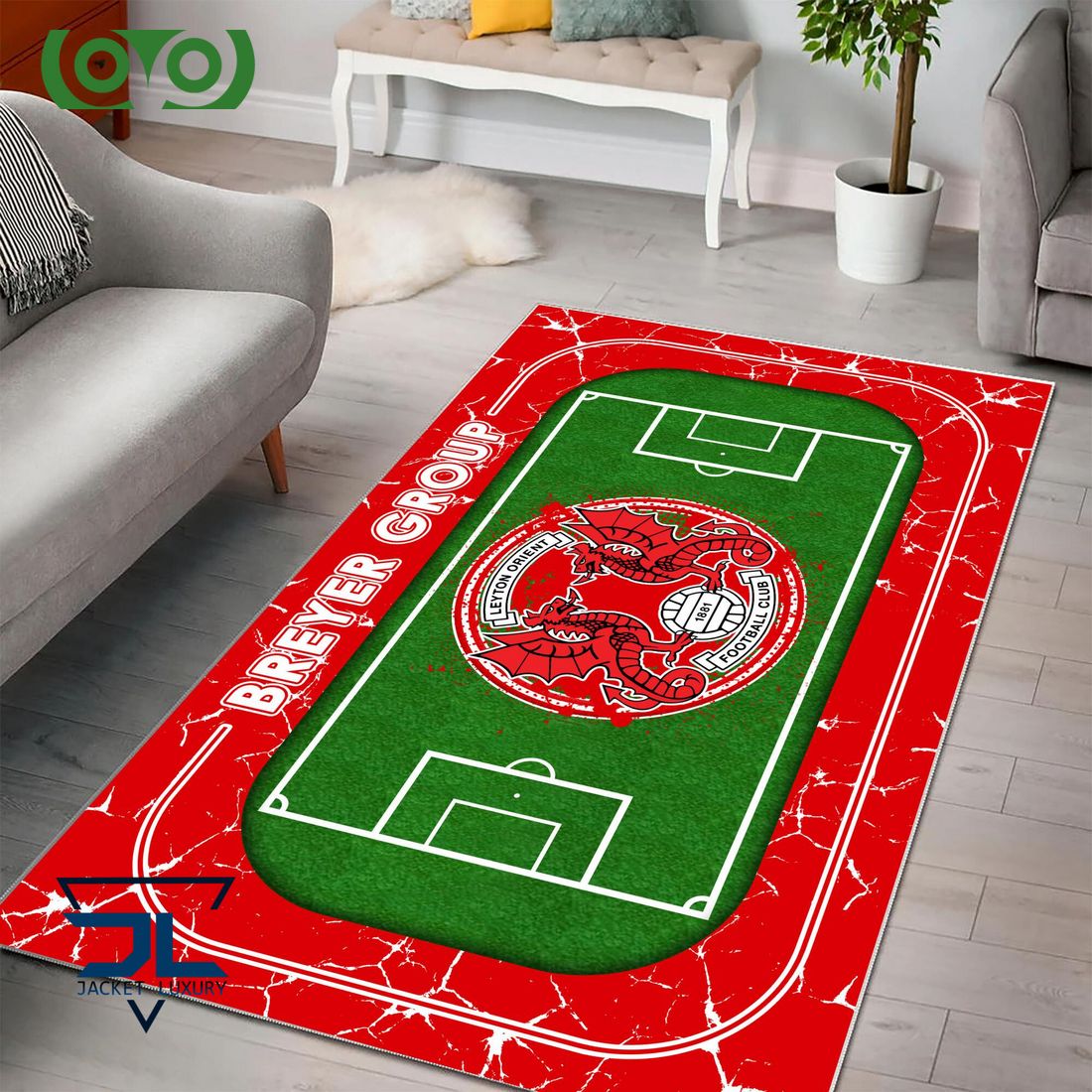 Leyton Orient EFL Championship Carpet Rug
