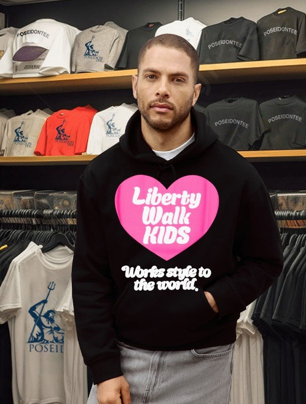 Liberty Walk Kids Lib Works Style To The World Soon T-shirt