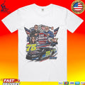 Life Liberty Happiness Podcast 75 Racing T-shirt