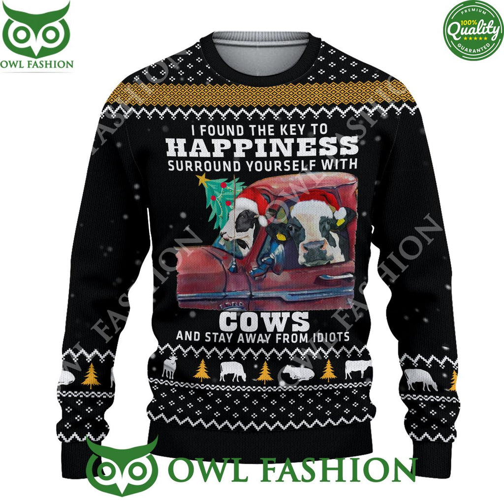 Life with Cows Premium Ugly Sweater