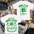 Lifted Research Group Panda Smoke Club Light Up The Spliff In Broad Daylight T-shirt