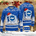 Limited Brighton Hove Albion FC Premier League ugly Christmas Sweater