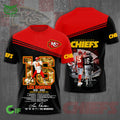 Limited Kansas City Chiefs Len Dawson 3D Tshirt Hoodie Longsleeves