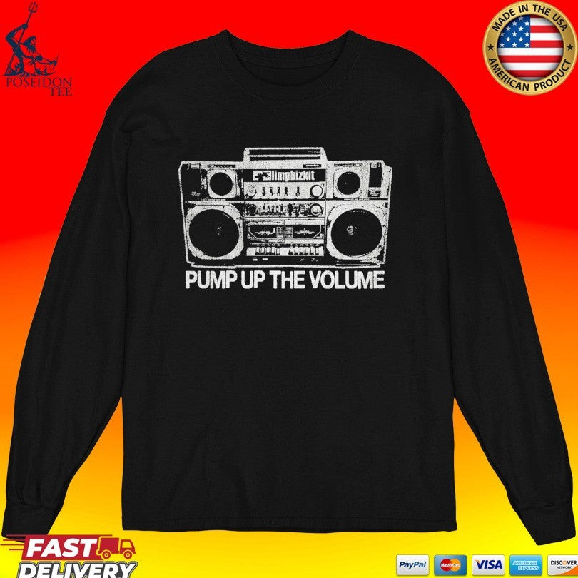 Limp Bizkit Boombox Pump Up The Volume T-shirt