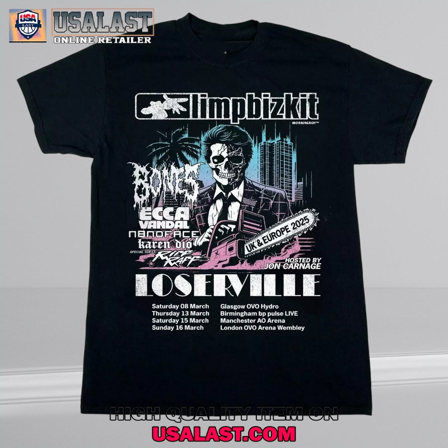 Limp Bizkit Tour 2025 Unisex T-Shirt