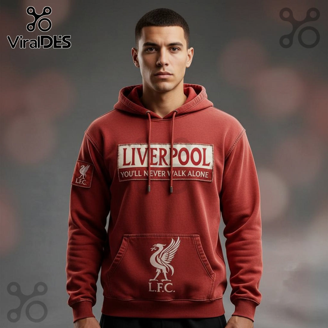 Liverpool FC You’ll Never Walk Alone Graphic Hoodie