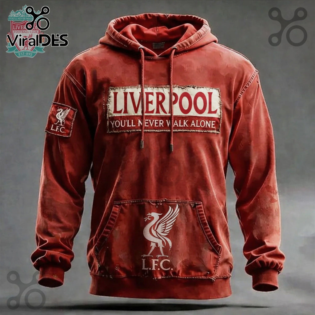 Liverpool FC You’ll Never Walk Alone Graphic Hoodie