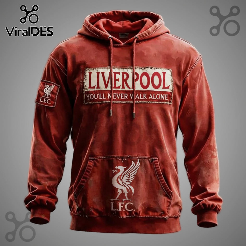 Liverpool FC You’ll Never Walk Alone Graphic Hoodie