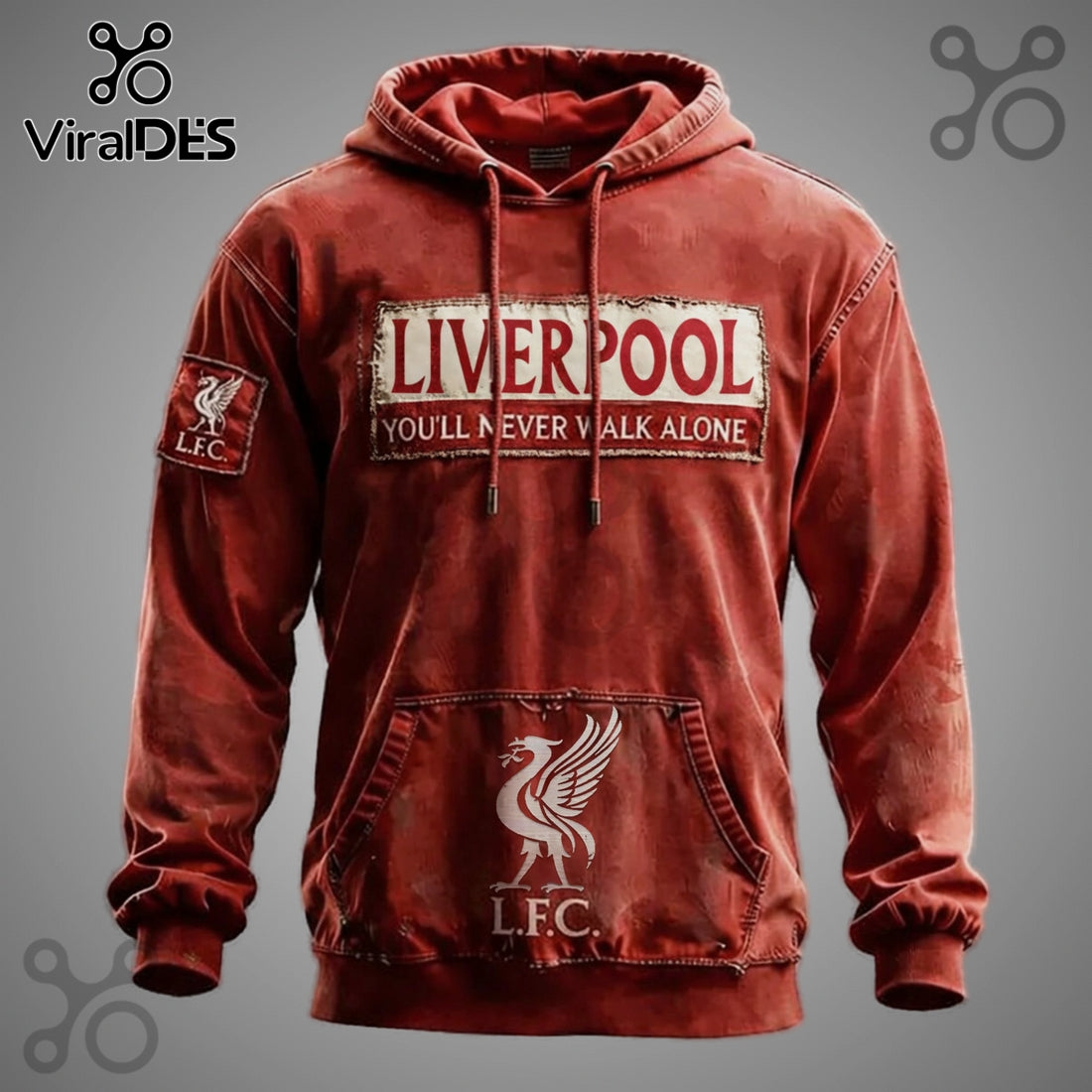 Liverpool FC You’ll Never Walk Alone Graphic Hoodie