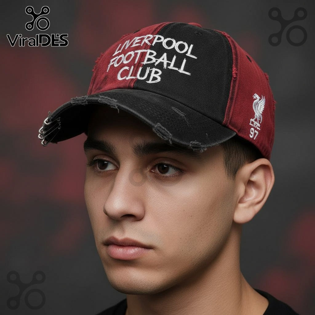 Liverpool Football Club Vintage Style Baseball Cap