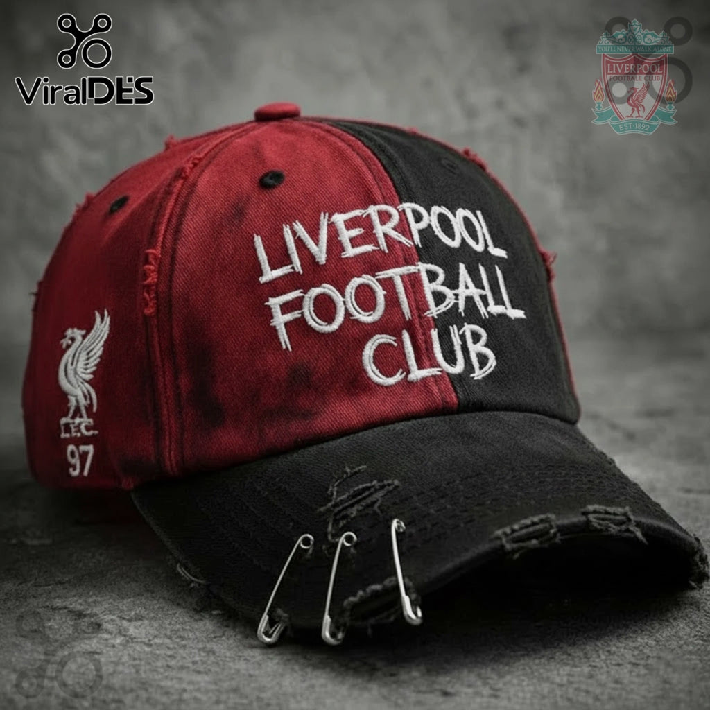 Liverpool Football Club Vintage Style Baseball Cap